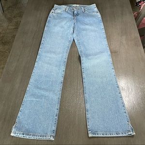 Wrangler Womens Light Blue Denim Jeans